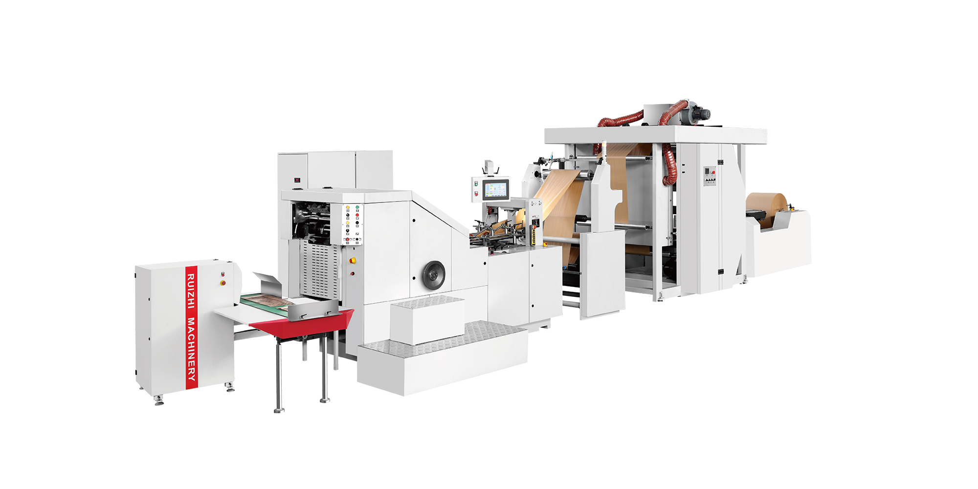 RZFD-550N方底连印刷纸袋机