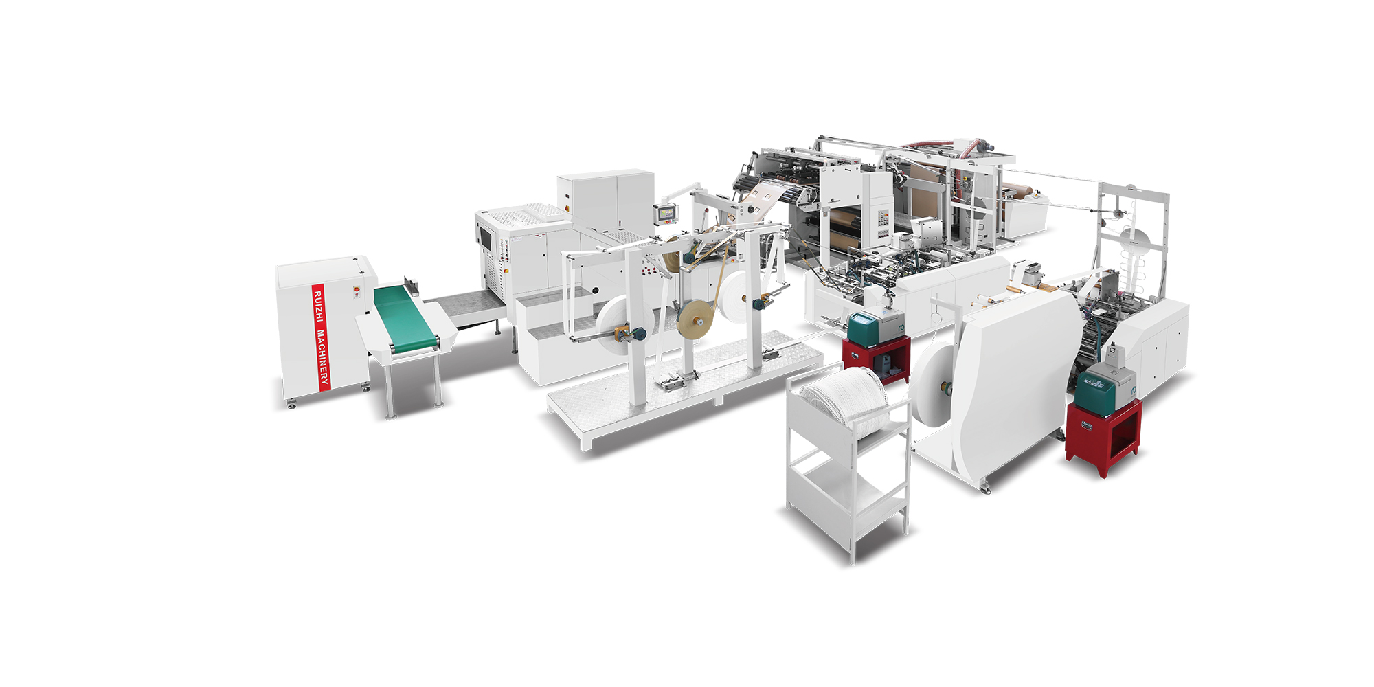 RZFD-330TF圆扁一体手提袋方底纸袋机