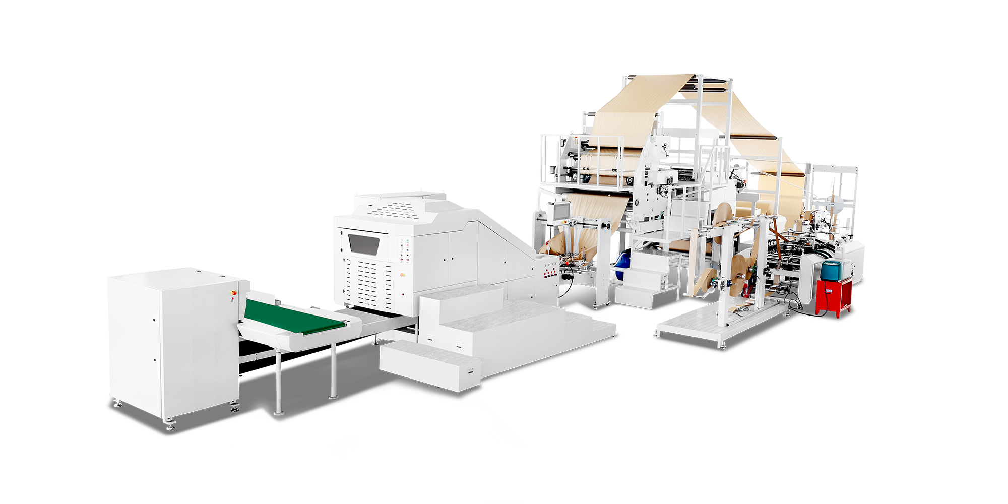 RZFD-450AF扁绳手提袋方底纸袋机
