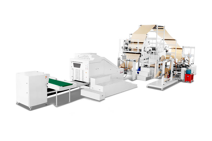 RZFD-450AF扁绳手提袋方底纸袋机